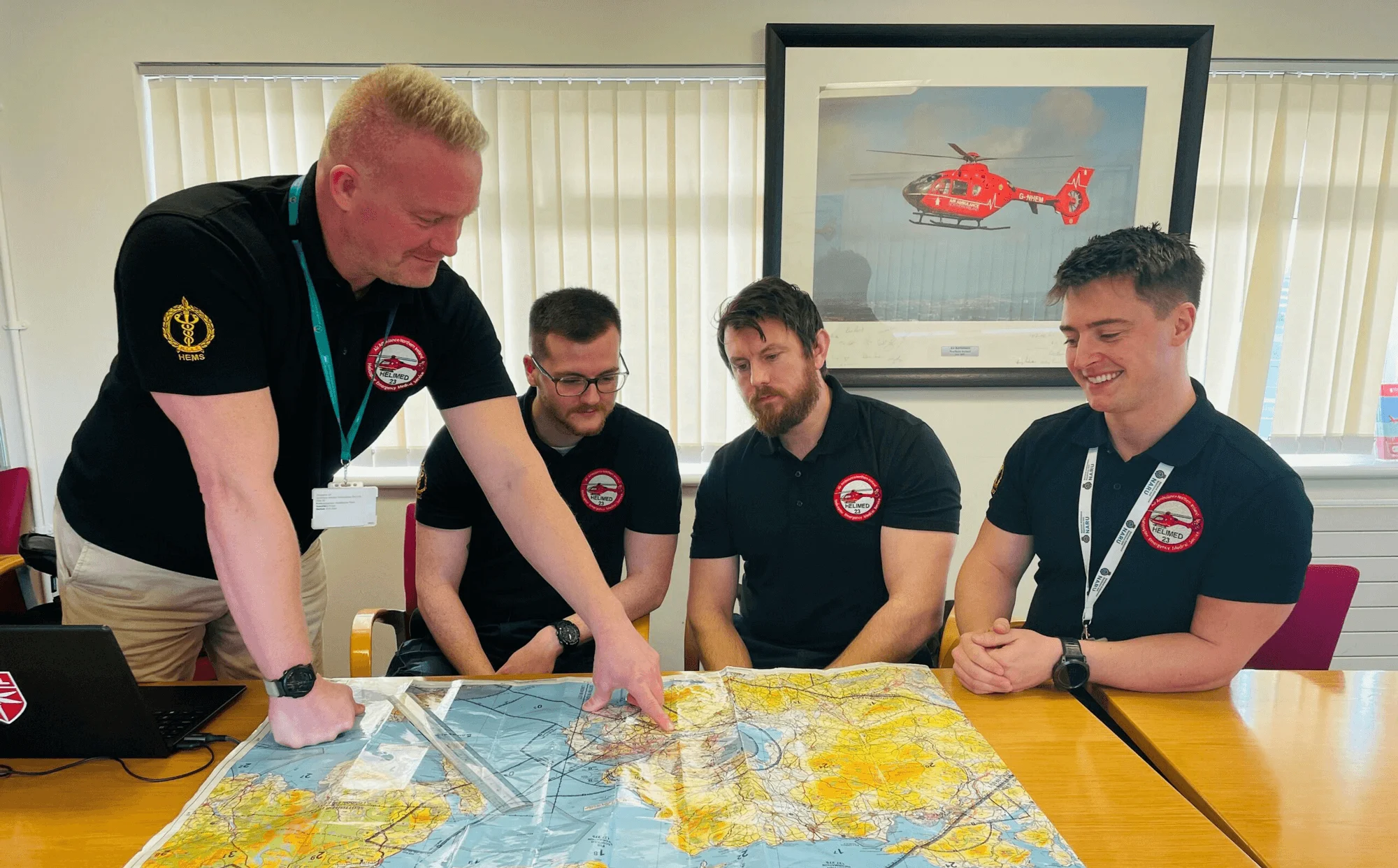 New HEMS Paramedics at Air Ambulance