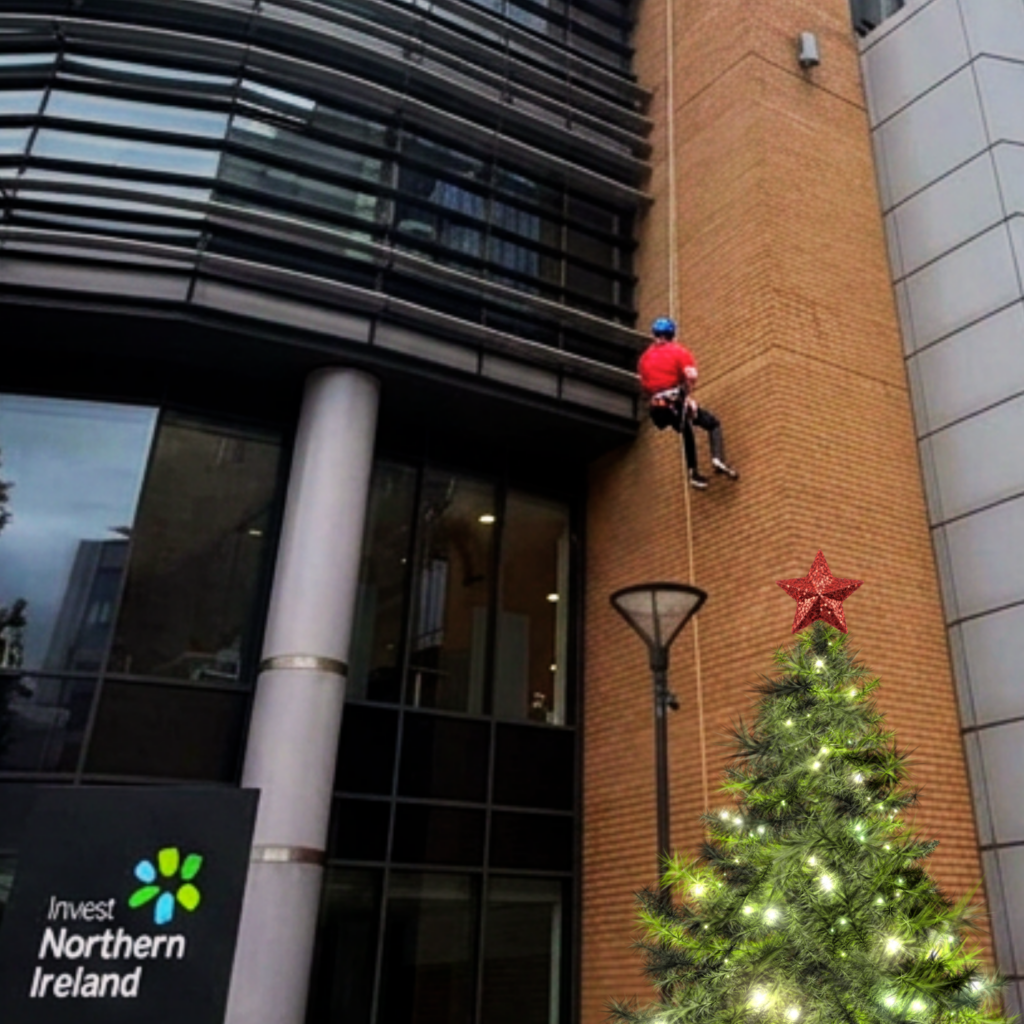 Invest NI Christmas Abseil