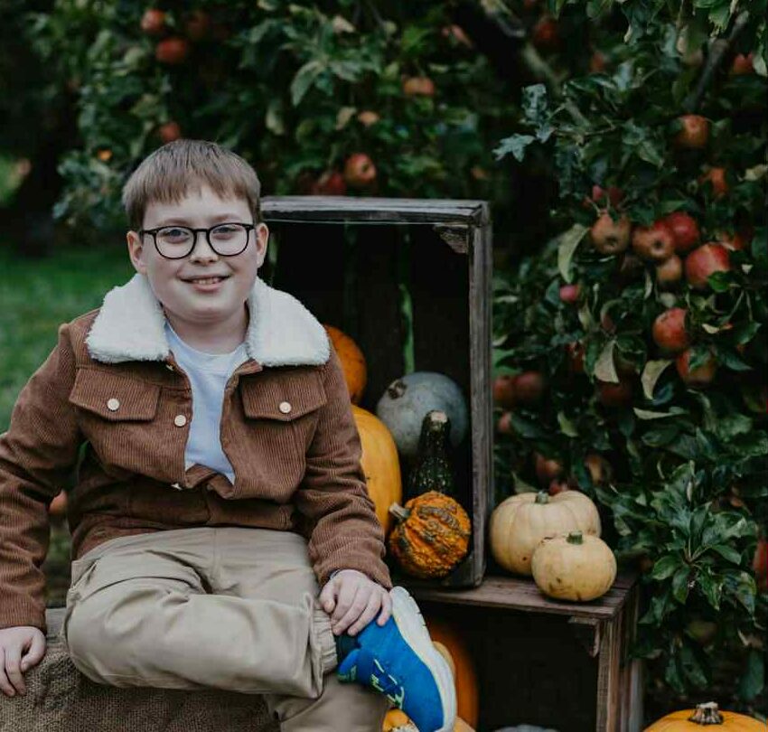 Nine-year-old Jack and his family thank Air Ambulance NI